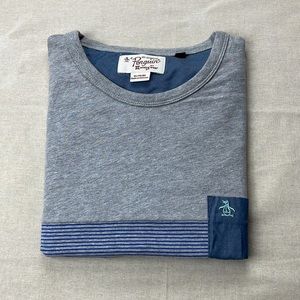 Original Penguin by Munsingwear T-Shirt Mens Extra Large XL Gray Short Sleeve